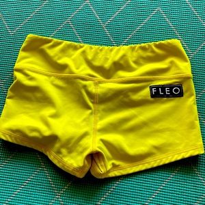 Fleo Electric yellow shorts